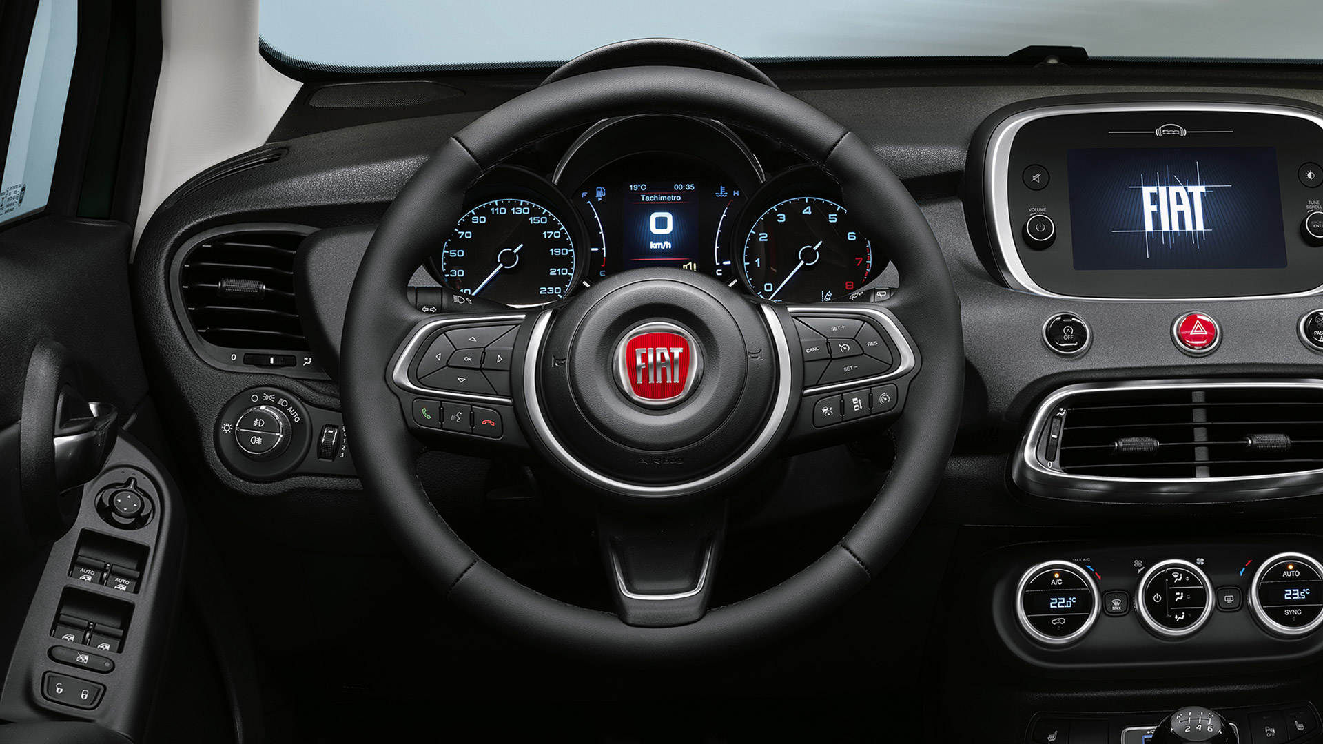 SOFT-TOUCH STEERING WHEEL 